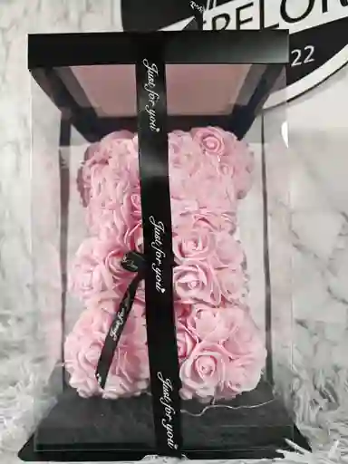 Oso Teddy Rosado De 25cm