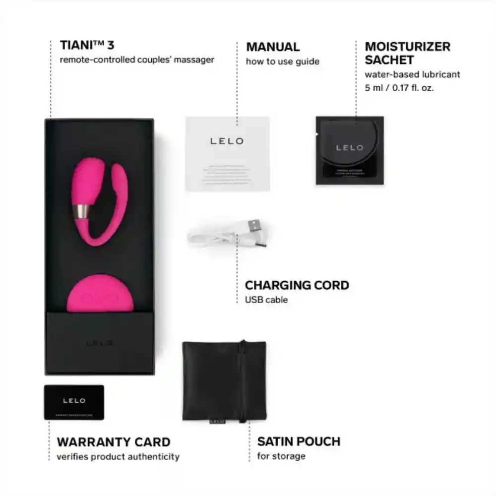 Vibrador Dual Tiani 3 Fucsia Lelo