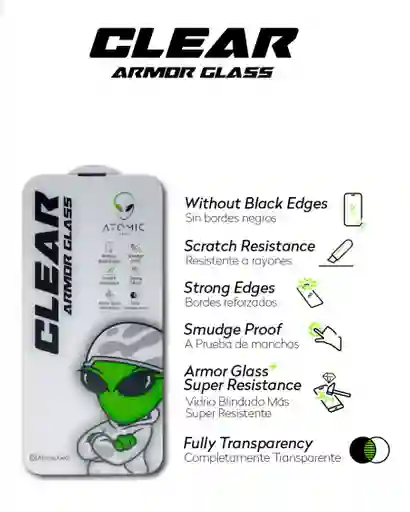Vidrio Super Blindado Clear Glass Iphone 17 Pro