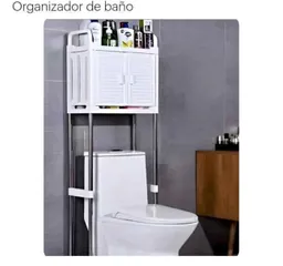 Organizador De Baño Con Gabinete