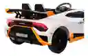 Carro Montable Lamborghini Huracán 12v Blanco Para Niños