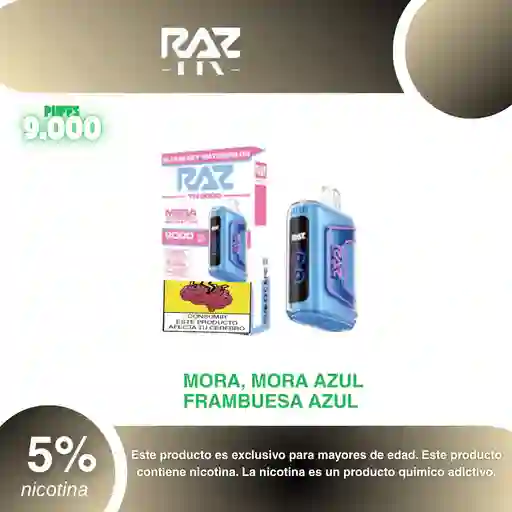 Vape Raz Tn 9.000, Blueberry Watermelon 5%