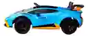 Carro Montable Lamborghini Huracán 12v Azul Para Niños