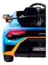 Carro Montable Lamborghini Huracán 12v Azul Para Niños