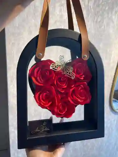Bolso Rosas Preservadas