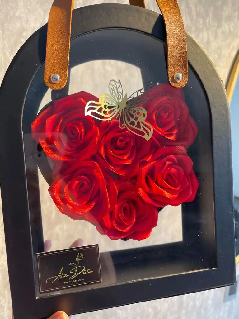 Bolso Rosas Preservadas