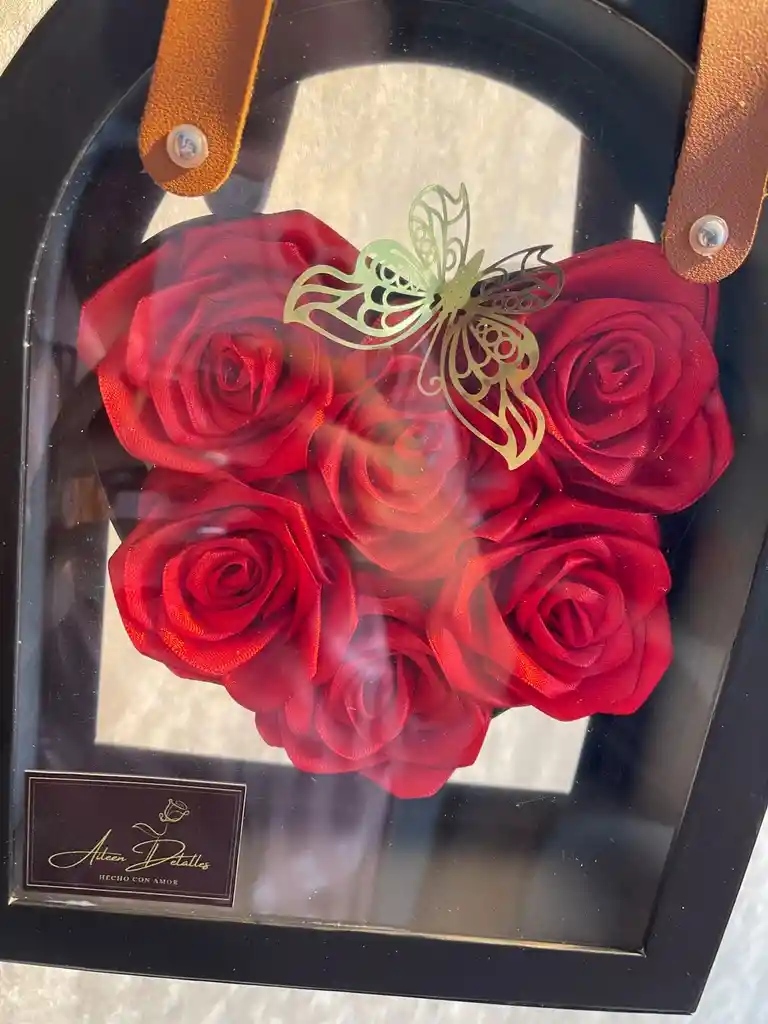 Bolso Rosas Preservadas