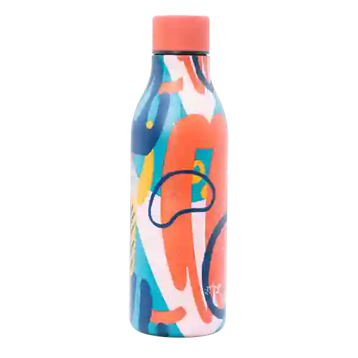 Termo Multicolor Rojo 550ml