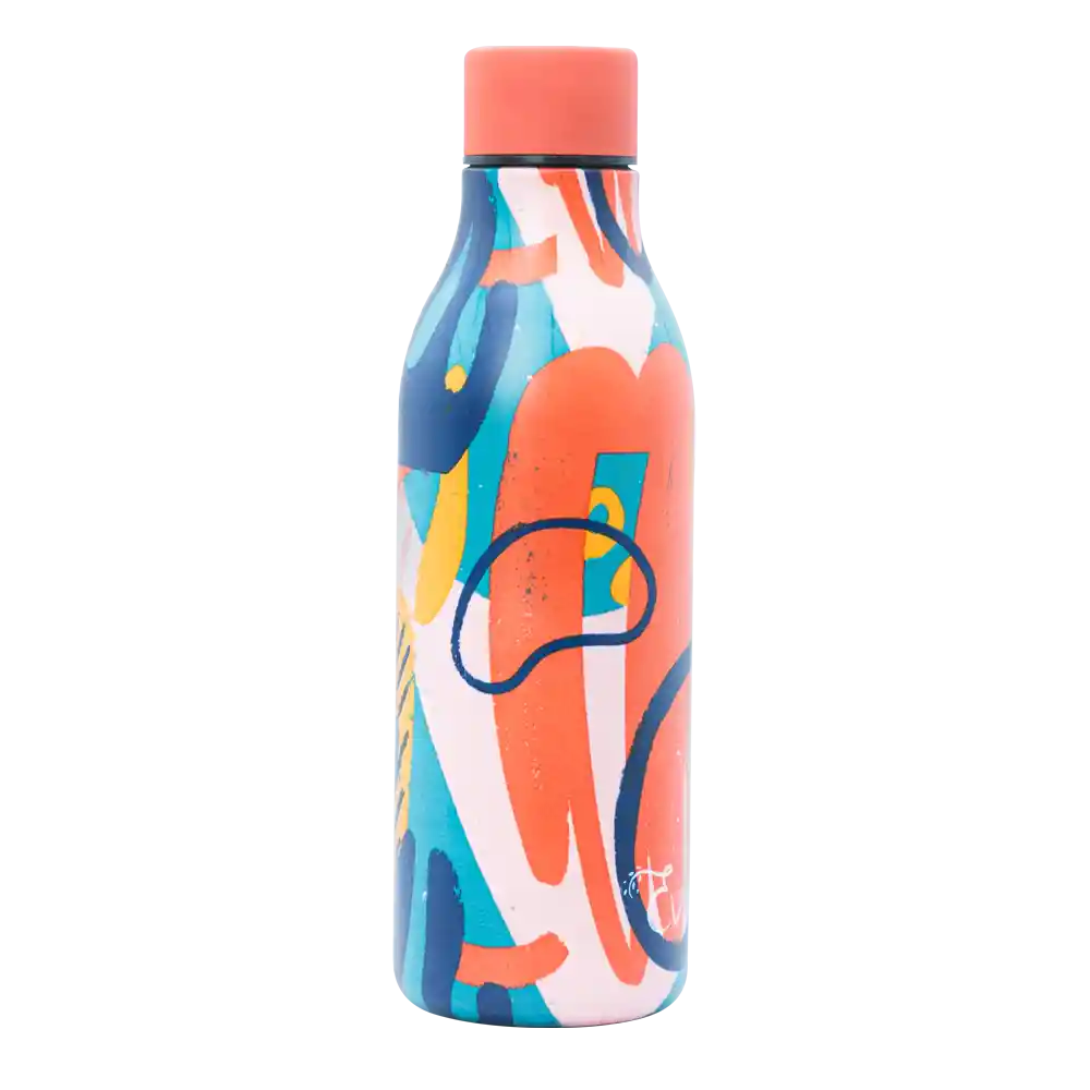 Termo Multicolor Rojo 550ml