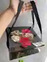 Corazón De Rosas Satinadas En Caja Transparente – Regalo Elegante Amor Y Amistad