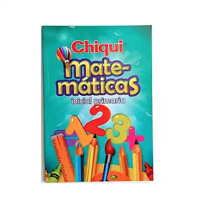 Cartilla Chiqui Matematicas Inicial Primaria 96 Pag Nika