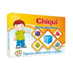 Cartilla Chiqui Figuras Geometricas 24 Pag Nika