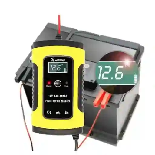 Cargador De Bateria 12v Con Funcion De Reparacion Segura