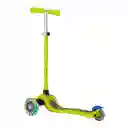 Patineta Primo Verde/azul Con Luces Led Globber