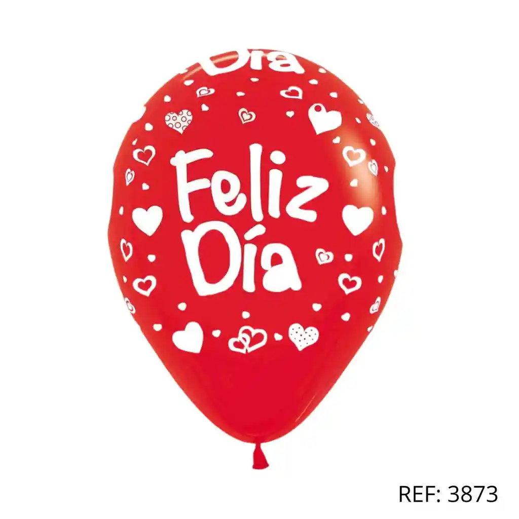 Globo Latex R12 Feliz Dia