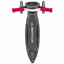 Master Light Black Red Patineta Con Luces Roja Y Negro