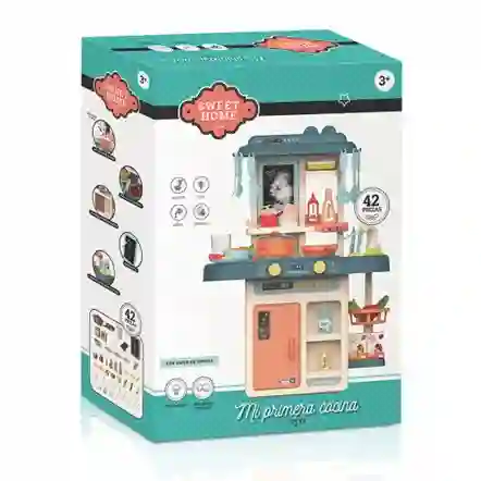 Dulce Hogar Cocina Con Accesorios Luz Y Sonidos