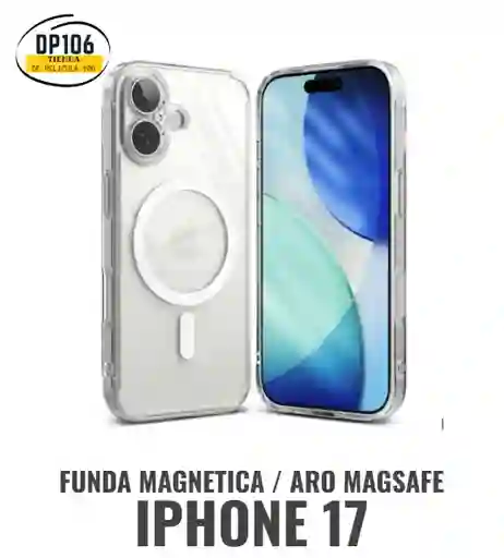 Iphone 17 Funda / Space / Estuche Magnético Magsafe Transparente