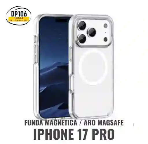 Iphone 17 Pro Funda / Space / Estuche Magnético Magsafe Transparente