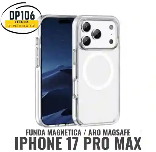 Iphone 17 Pro Max Funda / Space / Estuche Magnético Magsafe Transparente