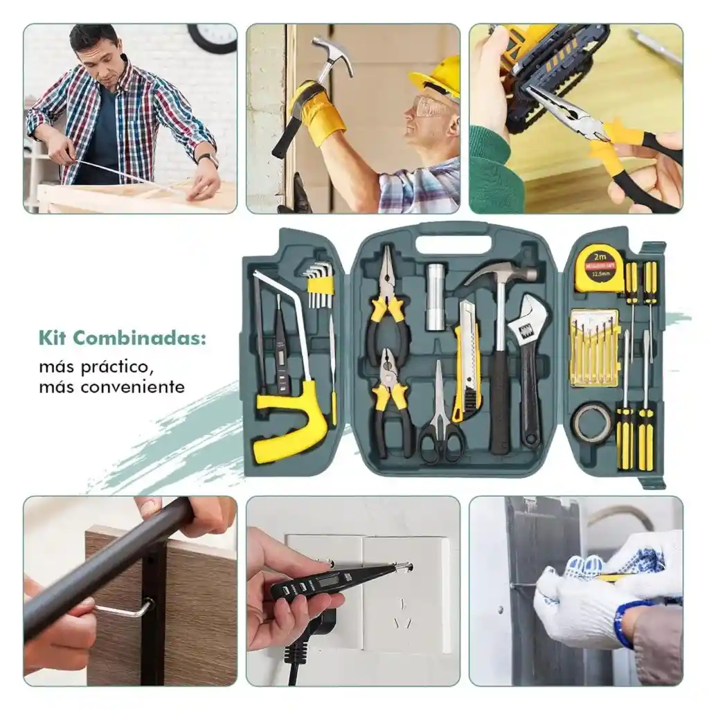 Juego De Herramientas Completo Para Reparaciones Rapidas