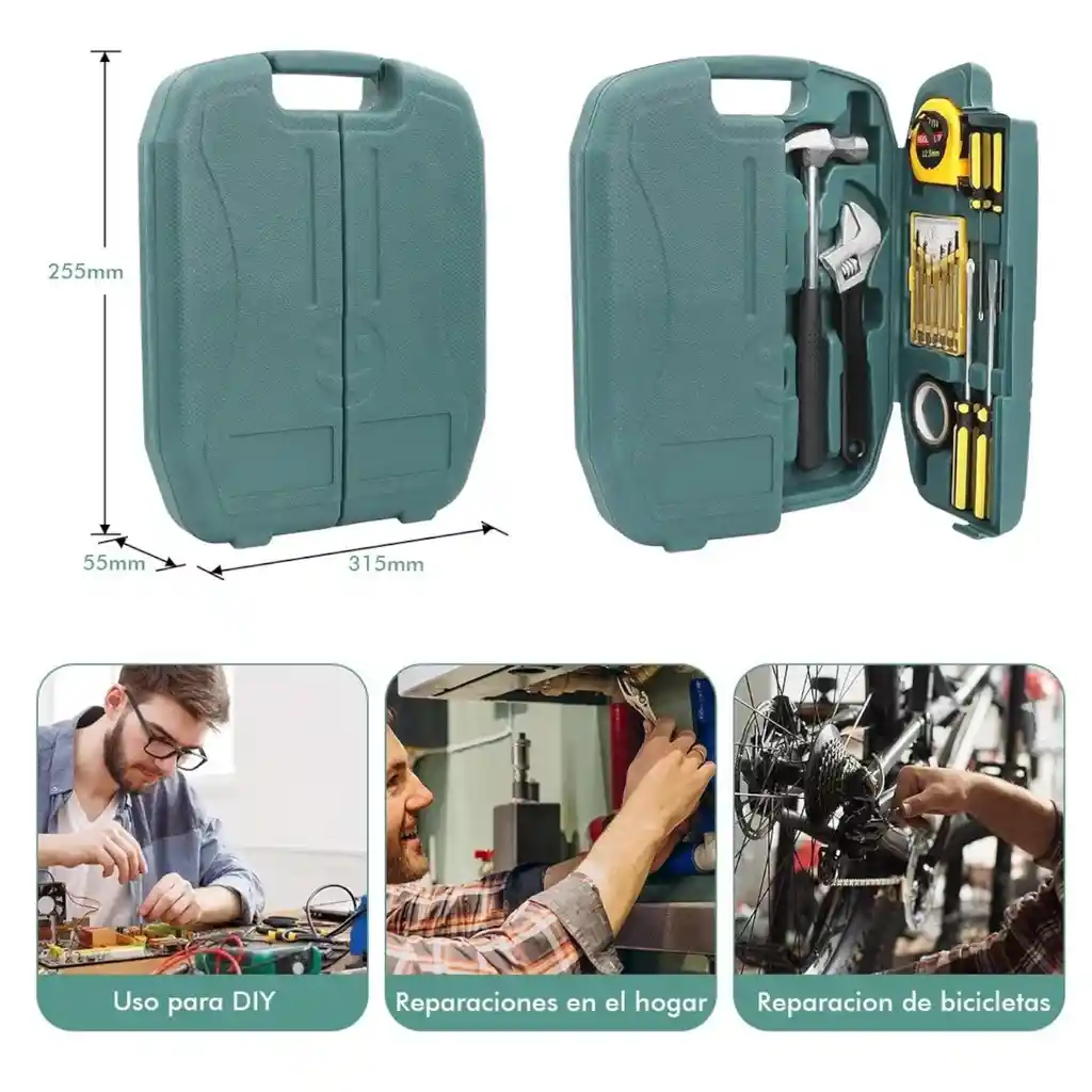 Juego De Herramientas Completo Para Reparaciones Rapidas