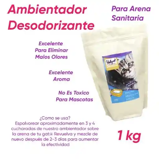 Ambientador Para Arenero 1 Kg