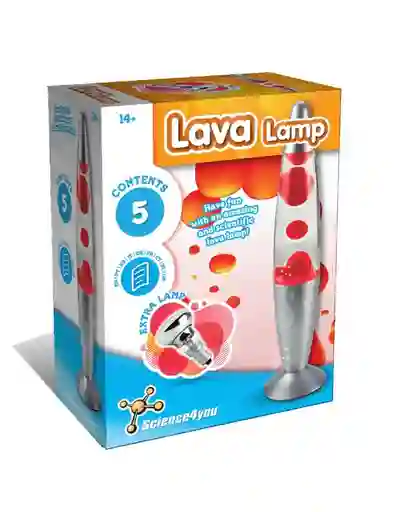 Lámpara De Lava Ilumina Con Ciencia