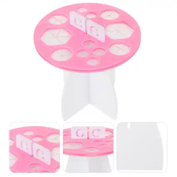 Soporte Para Secado De Brochas Rosa