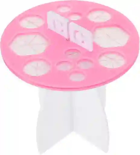 Soporte Para Secado De Brochas Rosa