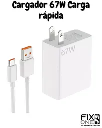 Cargador De 67w Tipo C