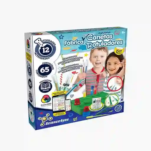 Kit Fábrica De Rotuladores Science4you