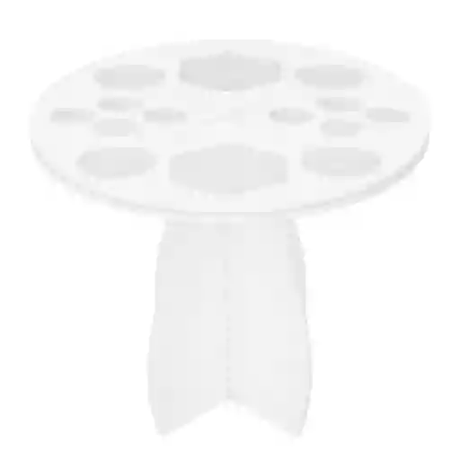 Soporte Para Secado De Brochas Blanco