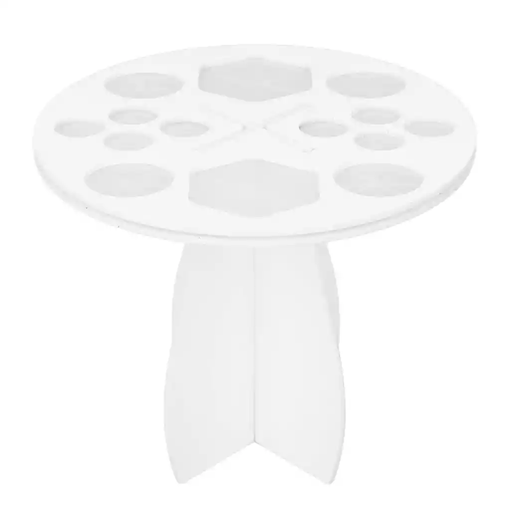 Soporte Para Secado De Brochas Blanco