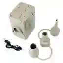 Bomba Aire Inflador Electrico Recargable Colchón Flotadores