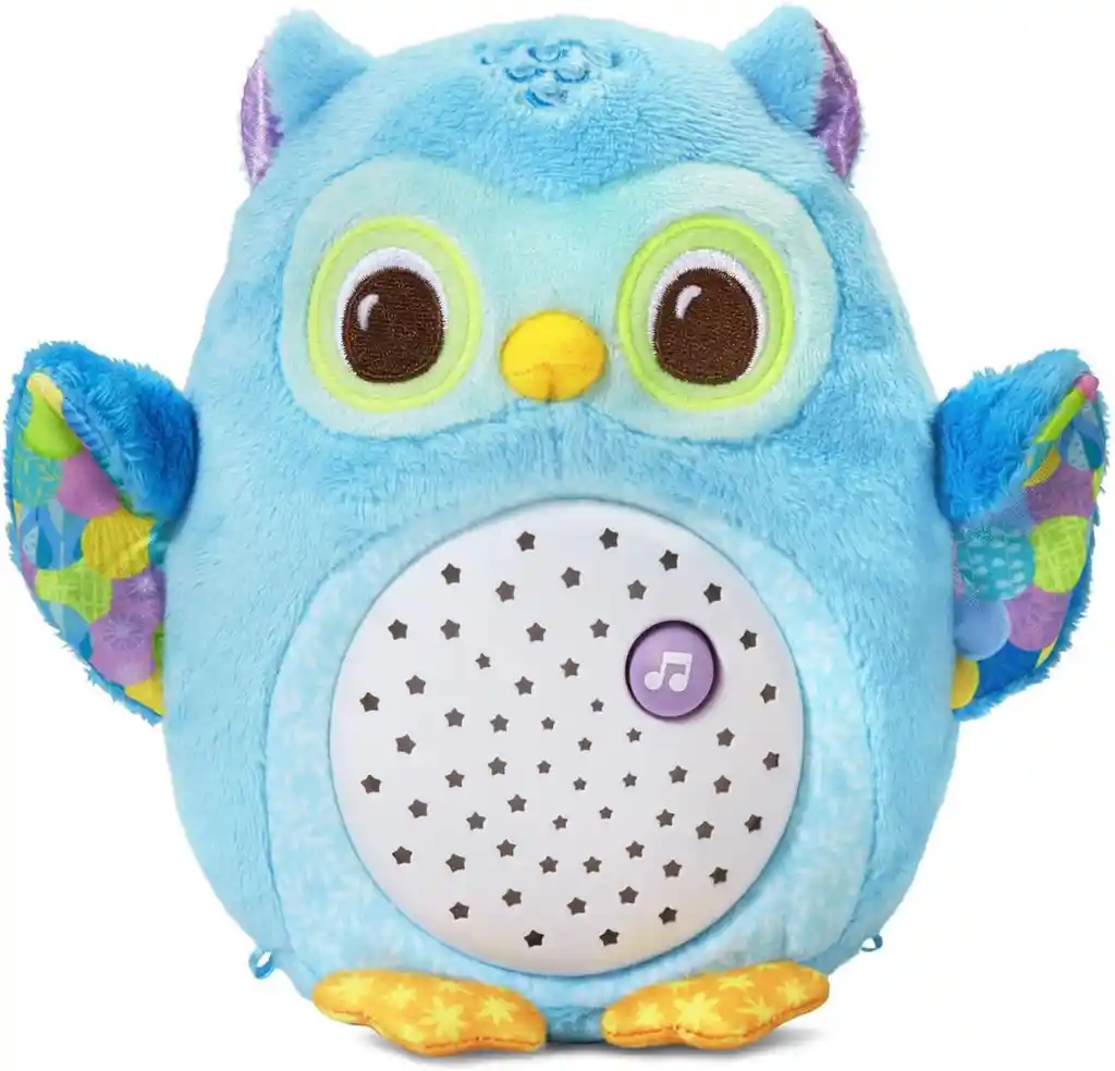 Juguete Bebe Proyector De Peluche Buho Luces Sonido Vtech