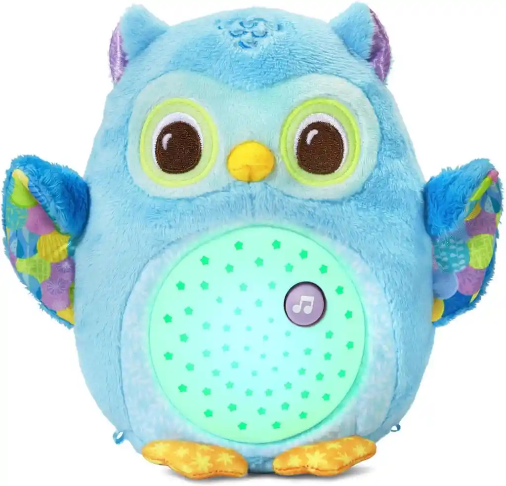 Juguete Bebe Proyector De Peluche Buho Luces Sonido Vtech