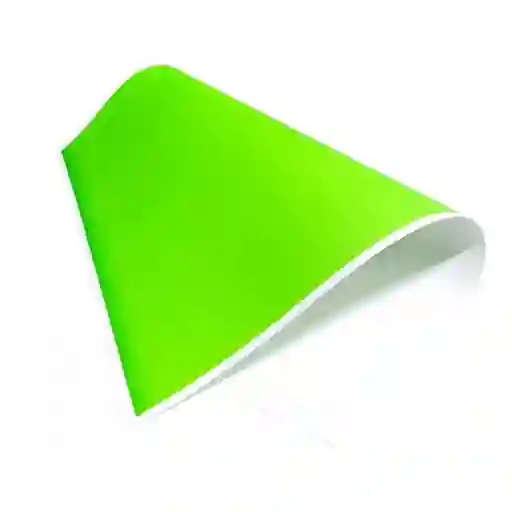 Cartulina Medio Pliego Verde Neon Fluorescente