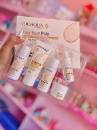 🌾 Kit Viajero De Arroz Bioaqua – Hidratación E Iluminación Al Instante ✨🍚