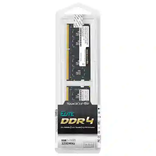 Kit Memoria Ram Laptop Ddr4 32gb 3200mhz Teamgroup Elite