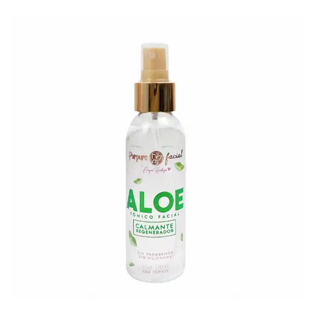 Tonico Facial Aloe Vera 120ml Mini Purpure