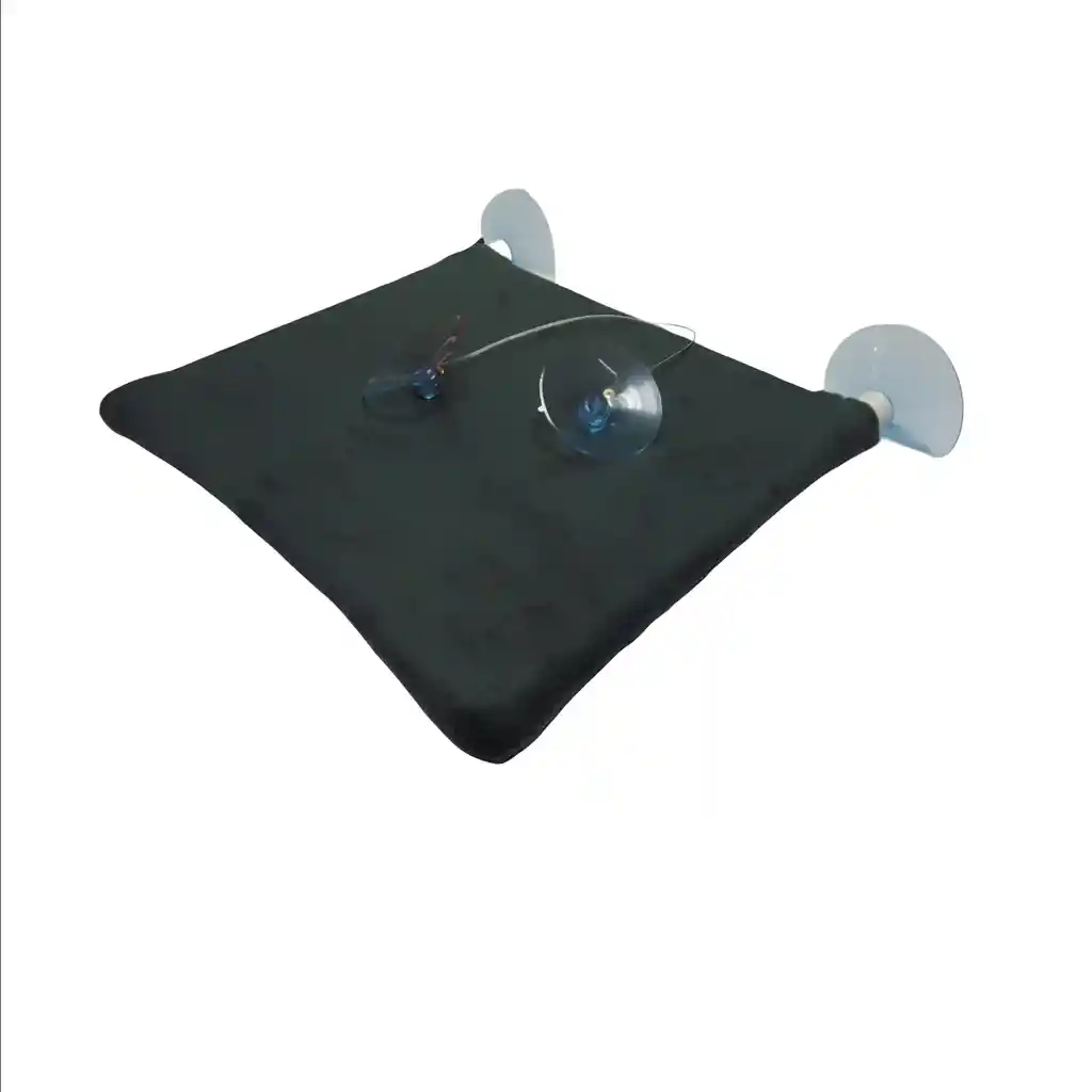 Cama Hamaca Para Gato 40 Cm X 40 Cm Vidrio Gris