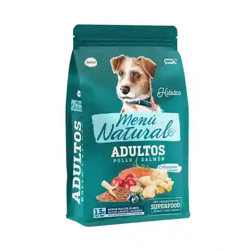 Menu Natural Perro Pollo-salmon X1.5 Kg