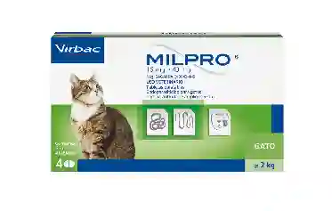 Milpro 16mg - 40mg. (gato Adult)