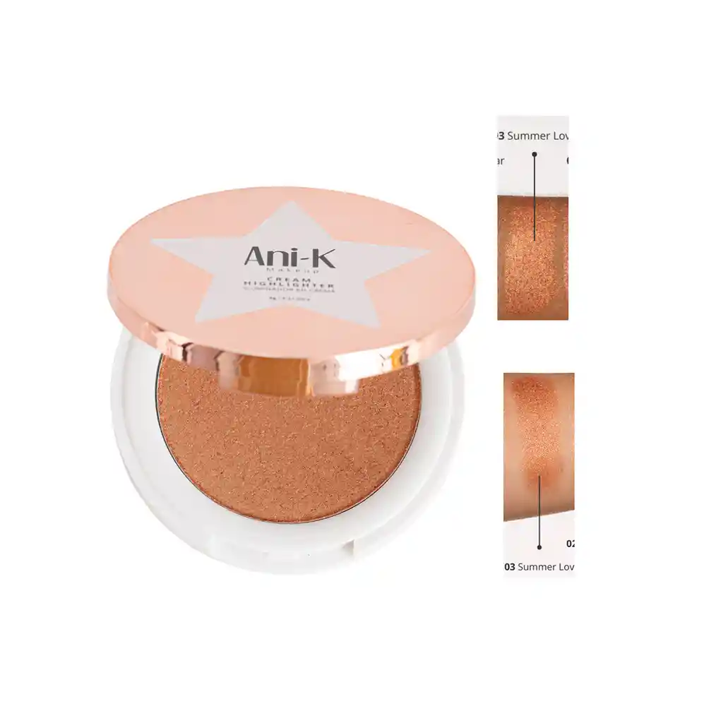 Iluminador En Crema Ani-k Tono 03 Summer Love