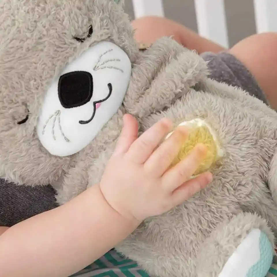 Nutria Peluche Que Respira Luz Musical