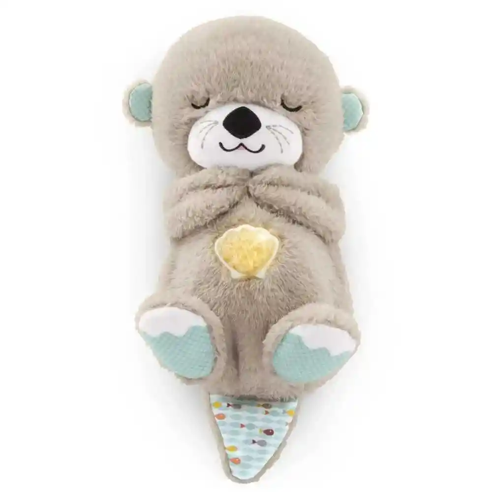Nutria Peluche Que Respira Luz Musical
