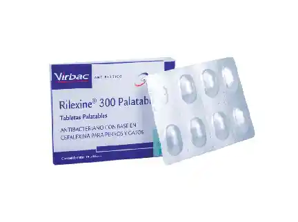Rilexine 300 Caja X 14 Tabletas (2 Blister) - Cefalexina