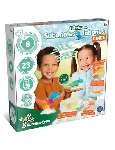 Fábrica De Jabones 3d Dinosaurios