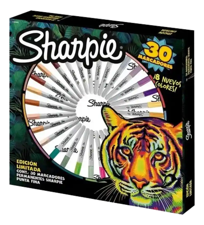 Marcadores Permanentes Ruleta Sharpie X 30 Colores